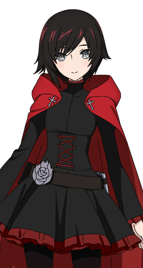 Iconic Ruby in traditional anime style.